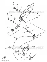 EXHAUST for Yamaha YZ 1995