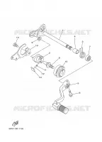 GEAR SHIFT SHAFT / LEVER for Yamaha YZ 2002