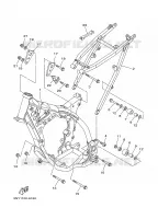 FRAME for Yamaha YZ 2002