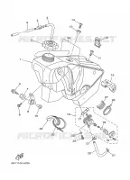 FUEL TANK for Yamaha YZ 2002