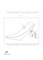 SEAT for Yamaha YZ 2002