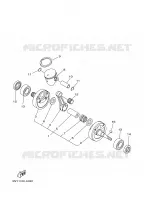 CRANKSHAFT / PISTON for Yamaha YZ 2002