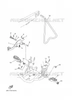 STAND / FOOTREST for Yamaha YZ 2002