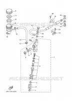 REAR BRAKE MASTER CYLINDER for Yamaha YZ 2002