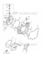 COVER   ENGINE 1 for Yamaha YZ 2002