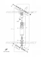 REAR SHOCK ABSORBER for Yamaha YZ 2002