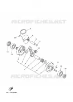 CRANKSHAFT / PISTON for Yamaha YZ 2002