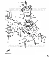 CYLINDER for Yamaha YZ 1987