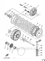 STARTER CLUTCH for Yamaha YZ 1987