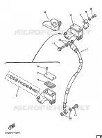 FRONT MASTER CYLINDER for Yamaha YZ 1987