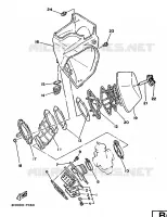INTAKE for Yamaha YZ 1987