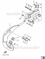 EXHAUST for Yamaha YZ 1987