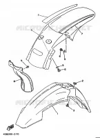 FENDER for Yamaha YZ 1992