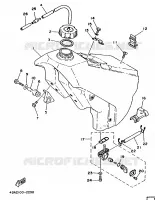 FUEL TANK for Yamaha YZ 1992