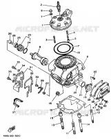 CYLINDER HEAD  for Yamaha YZ 1995