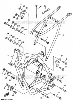 FRAME for Yamaha YZ 1995