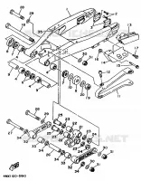 SWINGARM for Yamaha YZ 1995