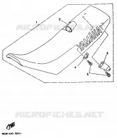 SEAT for Yamaha YZ 1995