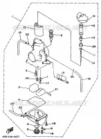 CARBURETOR for Yamaha YZ 1996