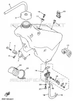 FUEL TANK for Yamaha YZ 1996