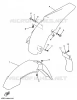 FENDER for Yamaha YZ 1997