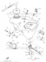 FUEL TANK for Yamaha YZ 1997