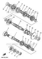 TRANSMISSION for Yamaha YZ 1997