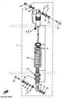REAR SHOCK ABSORBER for Yamaha YZ 1997