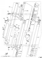 FRONT FORK for Yamaha YZ 1997