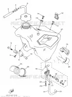 FUEL TANK for Yamaha YZ 1997