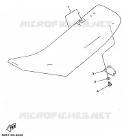SEAT for Yamaha YZ 1997