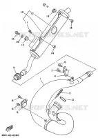 EXHAUST for Yamaha YZ 1997