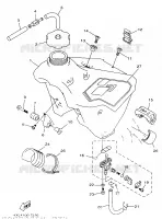 FUEL TANK for Yamaha YZ 1997