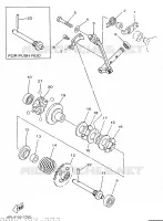 EXHAUST VALVE for Yamaha YZ 1997