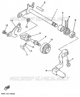 GEAR SHIFT SHAFT / LEVER for Yamaha YZ 1997