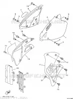 SIDE COVER for Yamaha YZ 1997