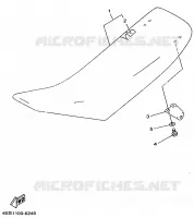 SEAT for Yamaha YZ 1997