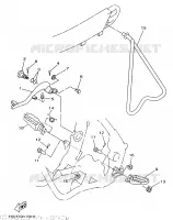 STAND / FOOTREST for Yamaha YZ 1997