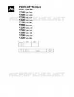 CATALOGUE for Yamaha YZ 1997