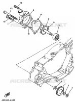 WATERPUMP for Yamaha YZ 1997