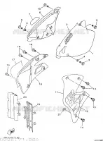 SIDE COVER for Yamaha YZ 1997