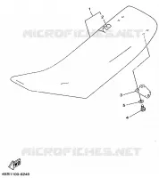 SEAT for Yamaha YZ 1997