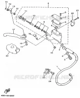 FRONT MASTER CYLINDER for Yamaha YZ 1997