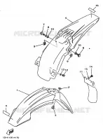 FENDER for Yamaha YZ 1998