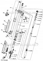 FRONT FORK for Yamaha YZ 1998