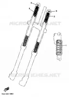 OPTIONAL PARTS for Yamaha YZ 1998