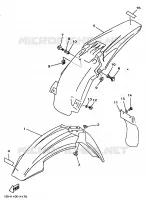 FENDER for Yamaha YZ 1998
