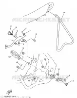 STAND / FOOTREST for Yamaha YZ 1998