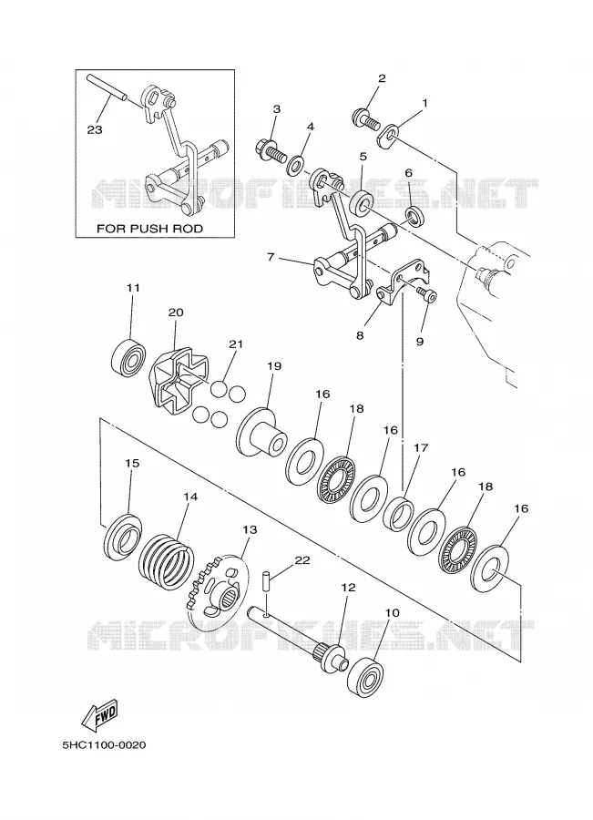 EXHAUST VALVE Yamaha MOTO 250 2000 YZ  YZ250