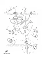 FUEL TANK for Yamaha YZ 2001